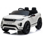 Elektrické autíčko Ranger Rover Evoque - biele